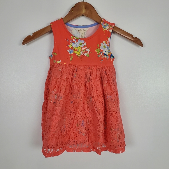 Matilda Jane Other - Matilda Jane NWT Layla dress toddler Size 2 floral print lace sleeveless